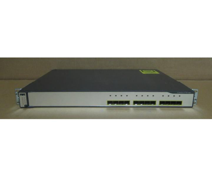 WS-C3750G-12S-S 12-Port 1GbE