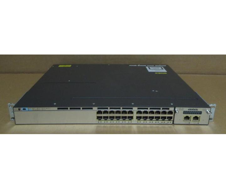 WS-C3750X-24T-S C3KX-NM-10GT 1GbE