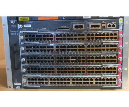 WS-C4506-E 6-Slot WS-X45-SUP6-E