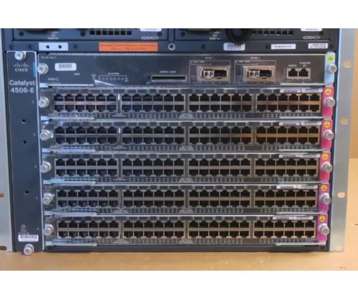 WS-C4506-E 6-Slot WS-X45-SUP6L-E