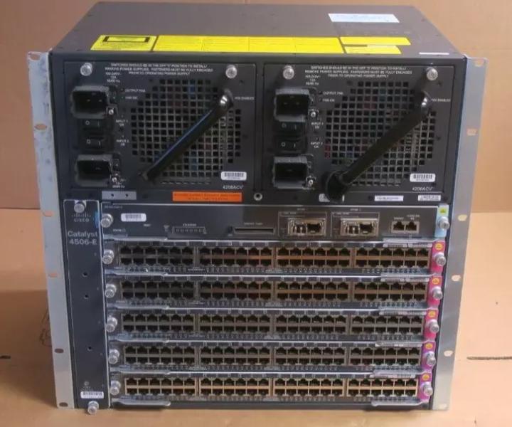 WS-C4506-E 6-Slot WS-X45-SUP6L-E