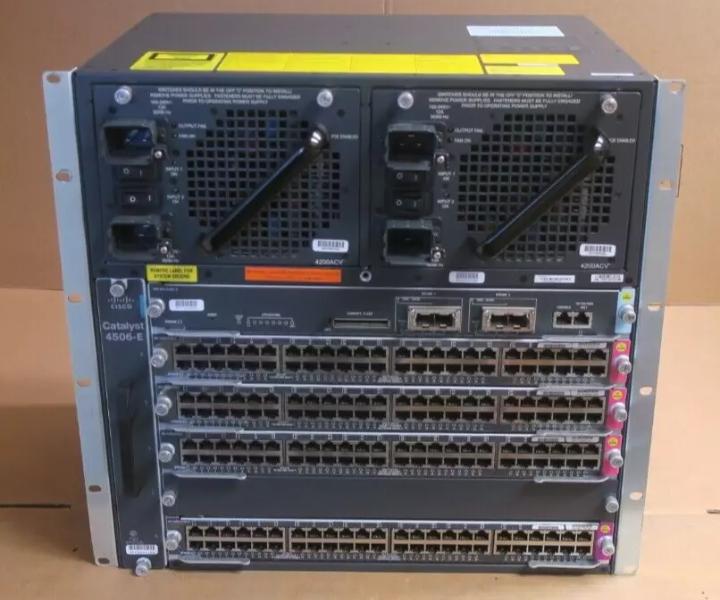 WS-C4506-E Six-Slot WS-X45-SUP6L-E