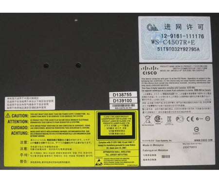 WS-C4507R 48-Port 12-Port