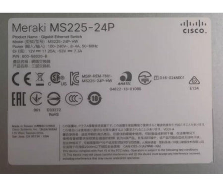 MS225-24P 1GbE