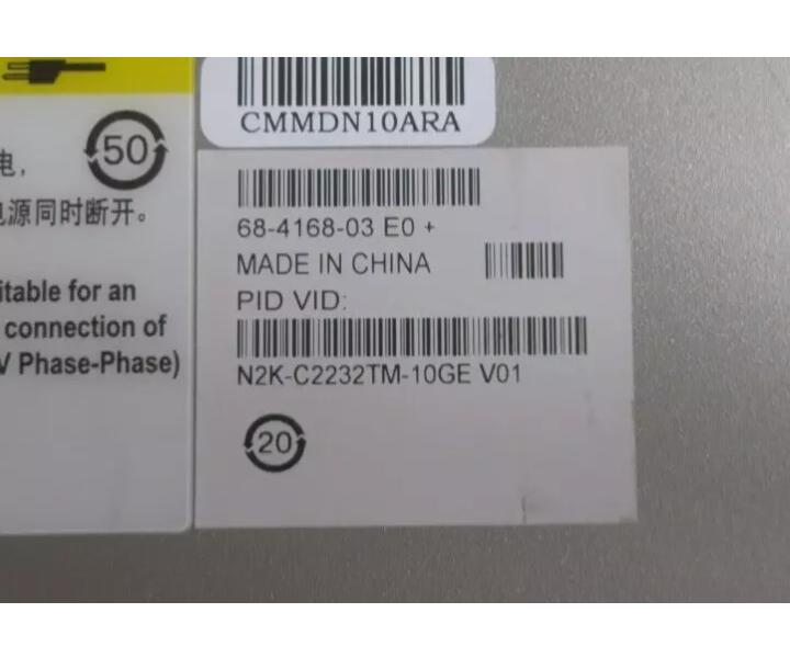 N2K-C2232TM-10GE 32-Port N2K-M2800P 10GbE