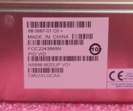 N5696-M20UP 20-Port N5696 10GE