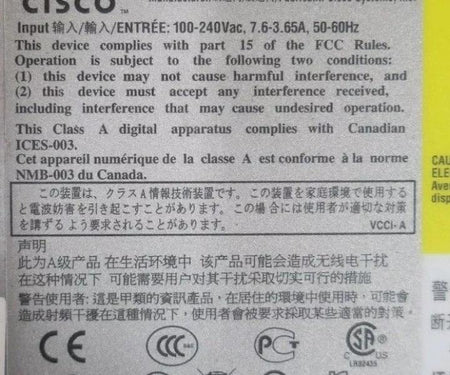 UCSC-C220-M3S E5-2640 Six-Core 8-Bay 50GHz 128GB