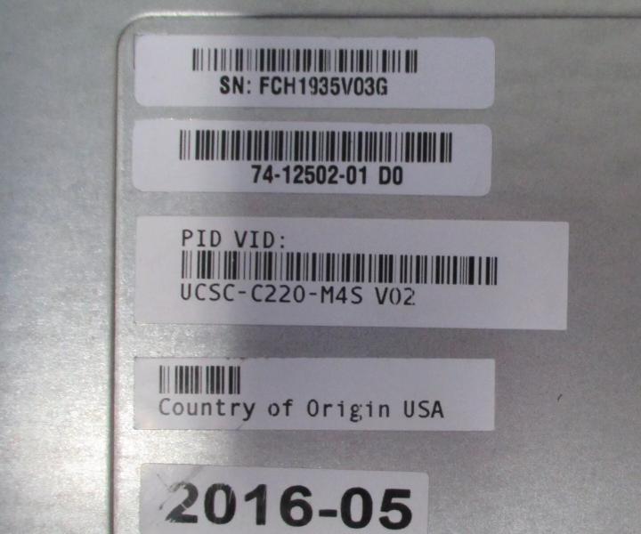 UCSC-C220-M4S C220