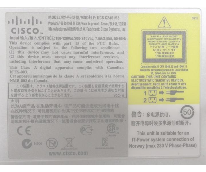 8-Core E5-2680 C240 7GHz 48GB