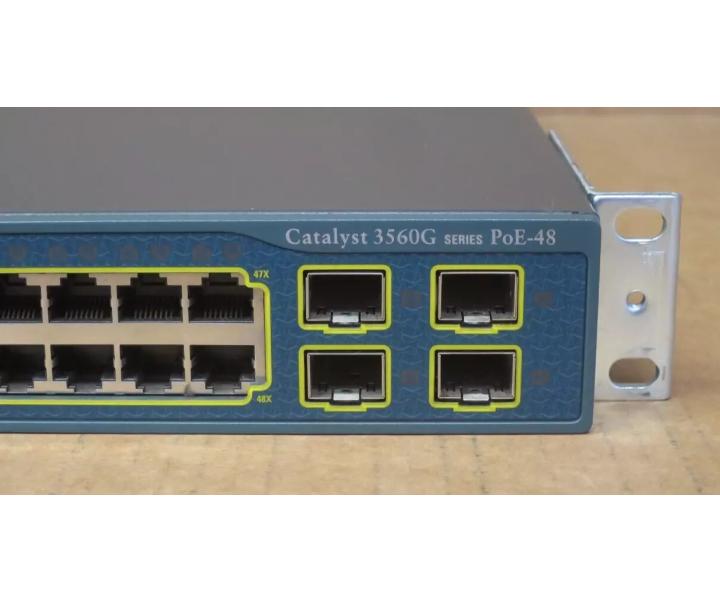 WS-C3560G-48PS-S 48-Port 1GbE