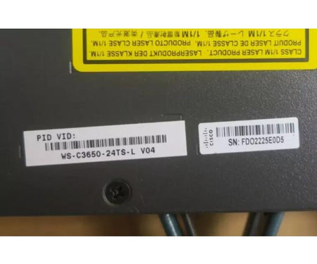 WS-C3650-24TS-L 1GbE RJ45 1GbE