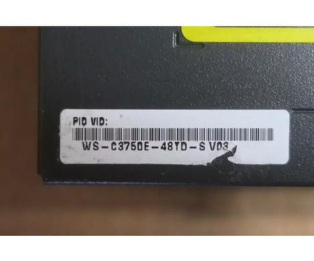 WS-C3750E-48TD-S X2-10GB-SR-C RJ45 10GE