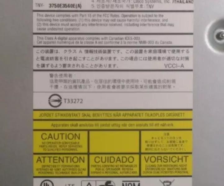 WS-C3750E-48TD-S RJ45 10GbE