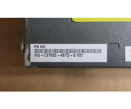 WS-C3750E-48TD-S RJ45 10GbE