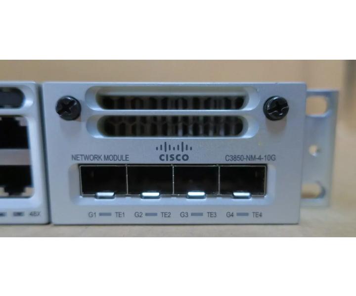 WS-C3850-48T-S 48-P C3850-NM-4-10G