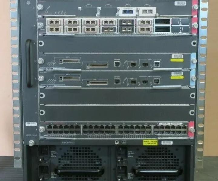 WS-C6509-E SUP720-3B X6748-GE-TX X6716-10GE X6704-10GE