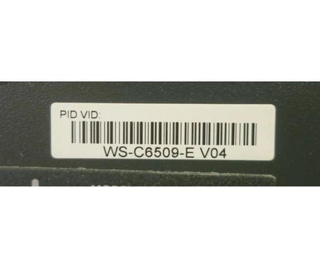 WS-C6509-E SUP720-3B X6748-GE-TX X6716-10GE X6704-10GE