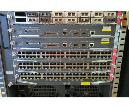 WS-C6509-E SUP720-3B X6748-GE-TX X6716-10GE X6704-10GE
