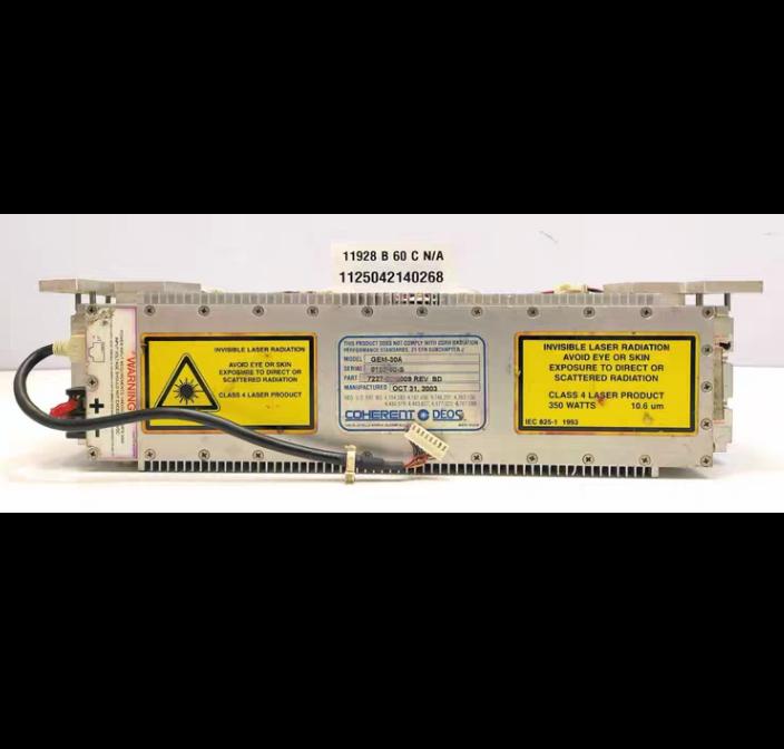 Coherent DEOS GEM-30A Laser Head 30W Air Cooled RF-Excited CO2 7227-00-0009