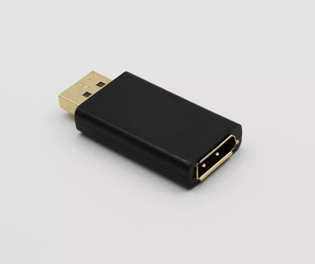 Computer Display Port DP Male to DP Female Port Extender Adapter Black Connector