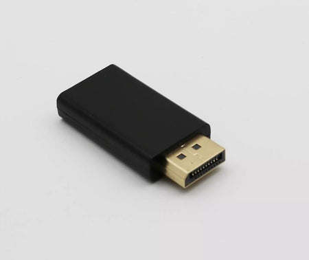Computer Display Port DP Male to DP Female Port Extender Adapter Black Connector