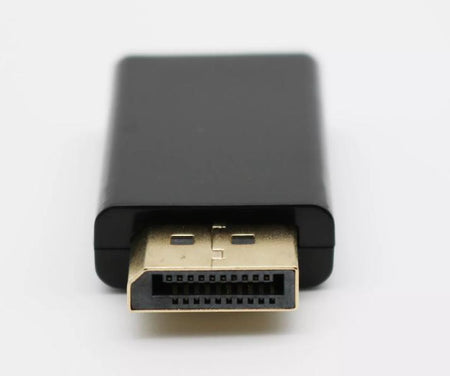 Computer Display Port DP Male to DP Female Port Extender Adapter Black Connector