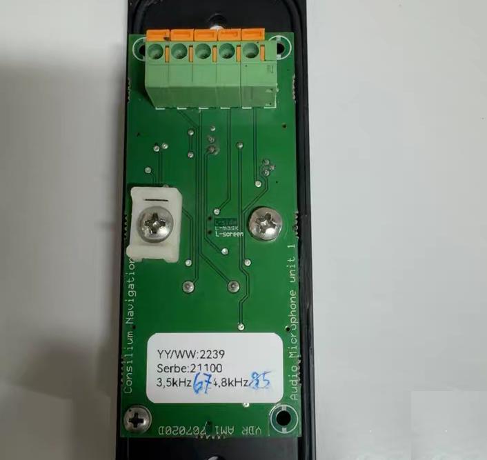 Consilium AM1 U N 707020 VDR microphone