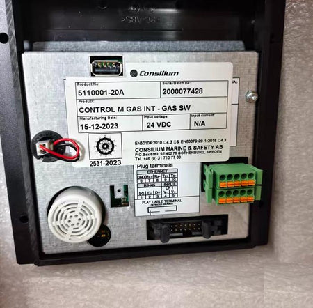 Consilium CONTROL M GAS INT-GAS SW 5110001-20A 24VDC LCD PLC