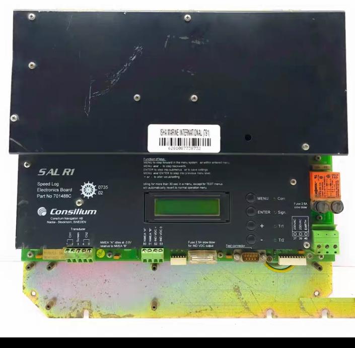 Consilium SAL R1 Speed Log Electronic Board 701488C