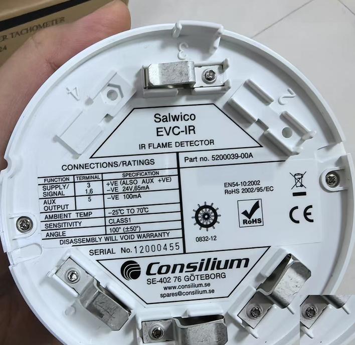 Consilium Salwico EVC-IR 5200039-00A 100 -25℃ 70℃ 3-24VDC 100mA Class1