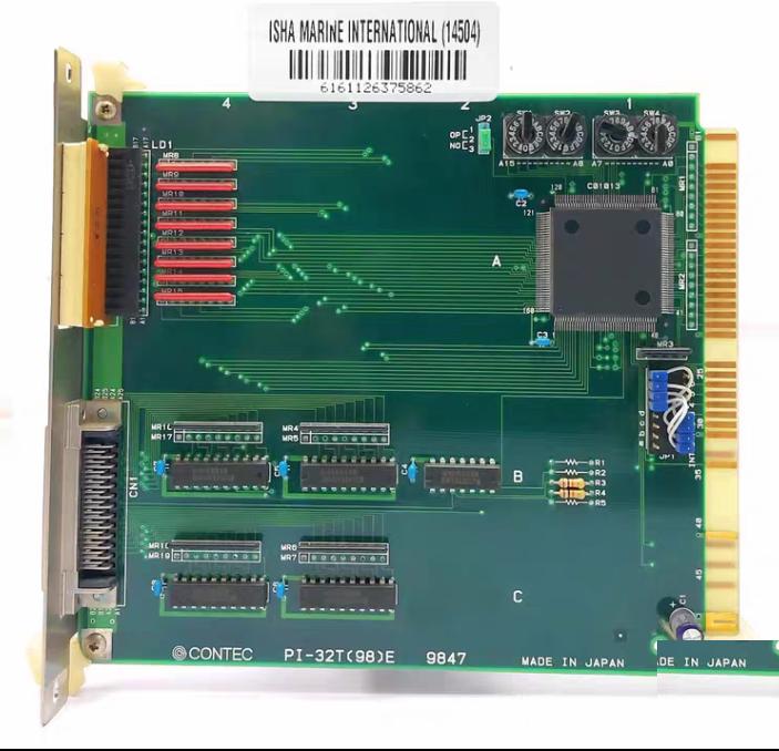 Contec PI-32T 98 E 9847 NTP-NMC-T PCB Card