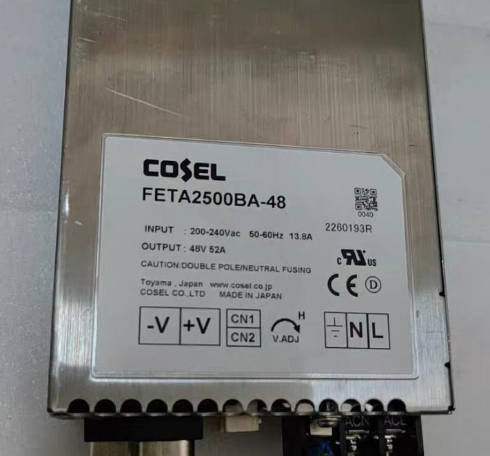 Cosel  FETA2500BA-48     48V 52A     200-240Vac