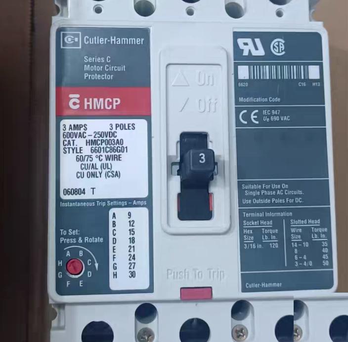 Cutler-Hammer HMCP003A0 600 x1-3