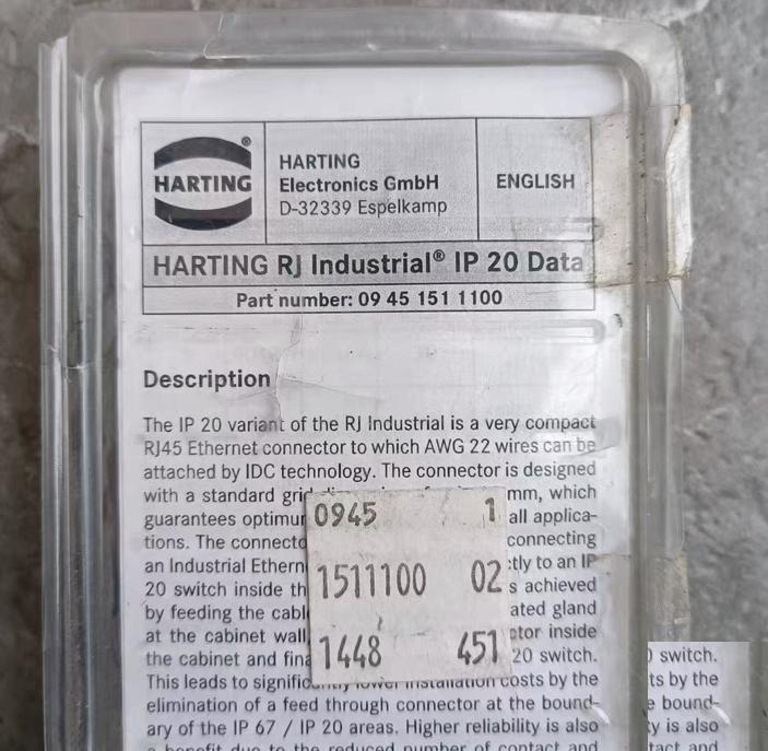 D-32339 09451511100 HARTING 1 100