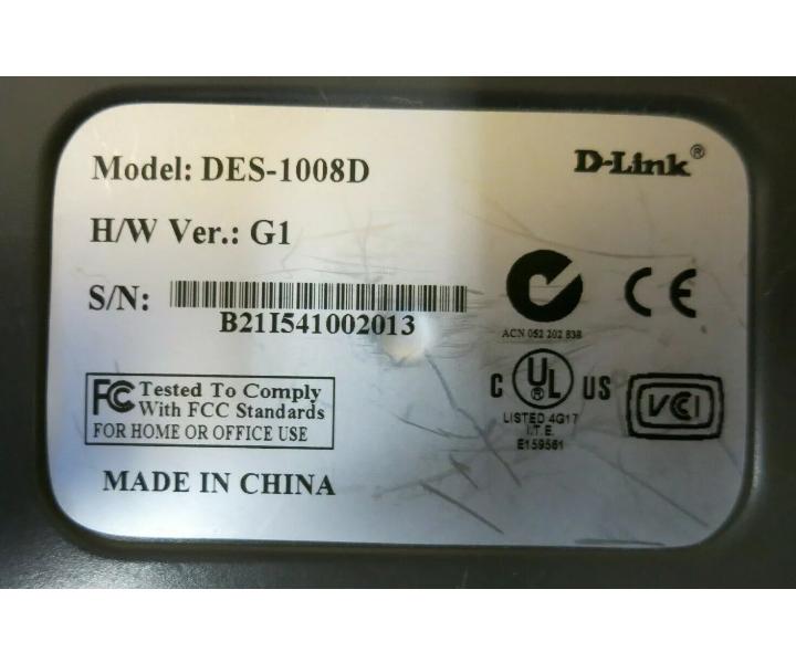 D-Link DES-1008D
