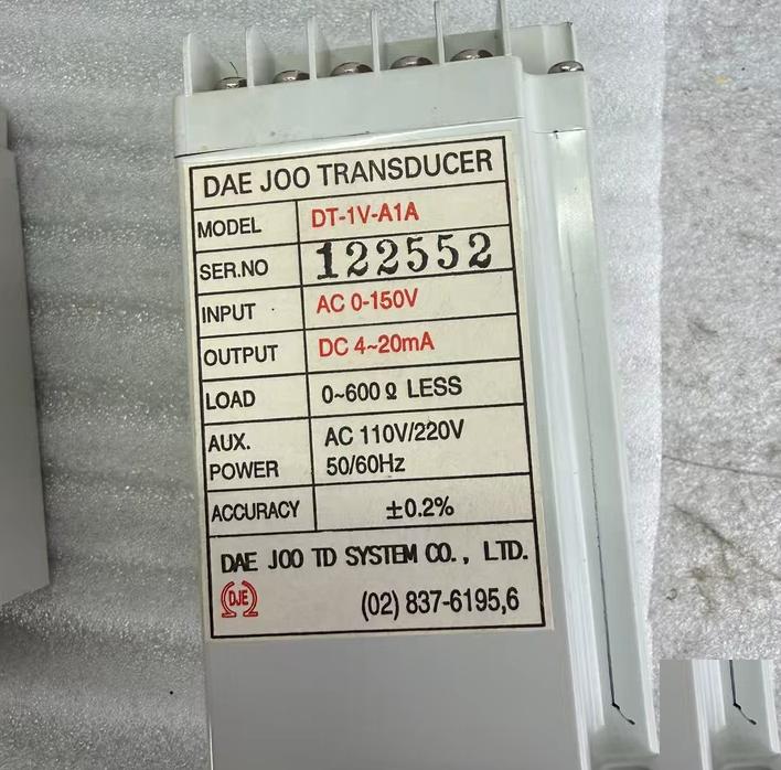 DAE JOO DT-1A-A1AC AC 0-5ADT-1V-A1AA AC 0-150vDT-