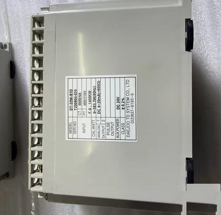 DAE JOO DT-33W-S1D DT-33W-S1D CT 3000 5A PT460 115ｖ 0-583 3 0 2 DC 4-20mA DC 24V CT 3500 5A PT 460 115V-75-678 6W