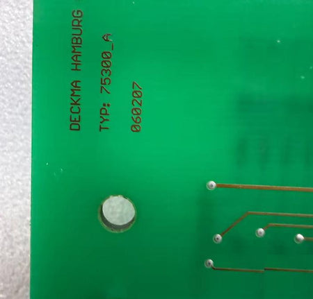 DECKMA HAMBURG GmbH typ 75300A