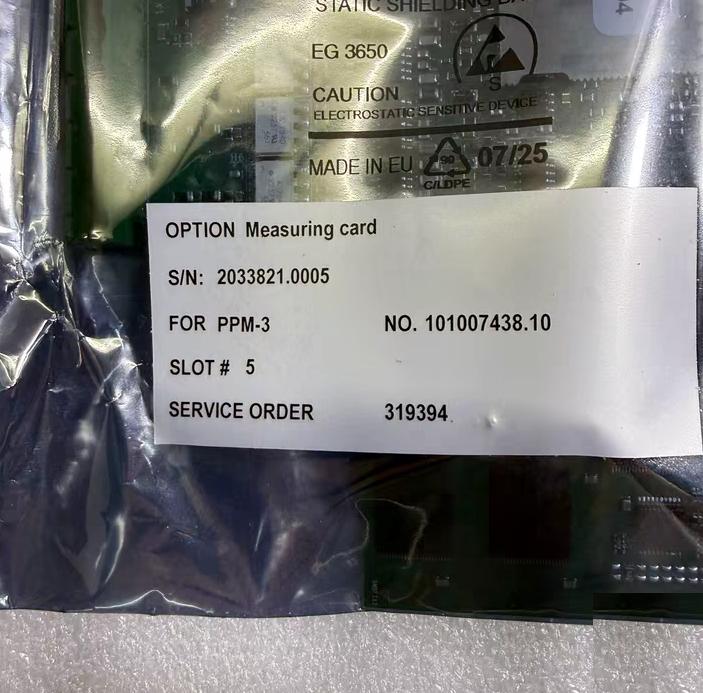 DEIF 10445007800 PPM-3 SLOT 5 SERVIE ORDER 319394
