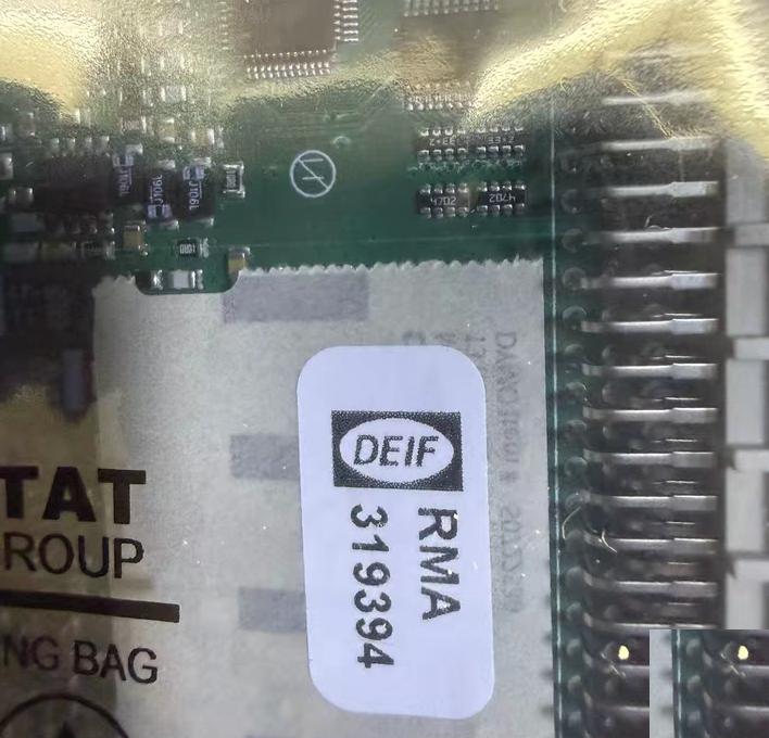 DEIF 10445007800 PPM-3 SLOT 5 SERVIE ORDER 319394