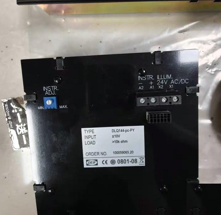 DEIF DLQ144-PC-PY 0-100 RPM 10V 10kΩ 24V AC DC