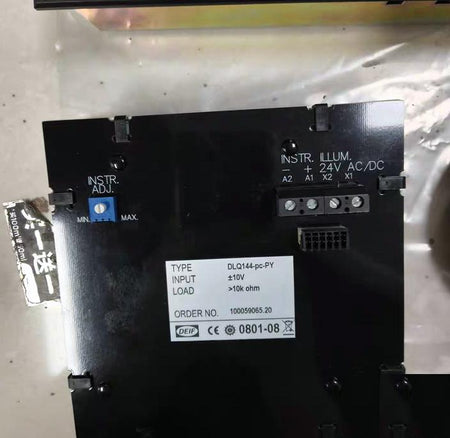 DEIF DLQ144-PC-PY 0-100 RPM 10V 10kΩ 24V AC DC