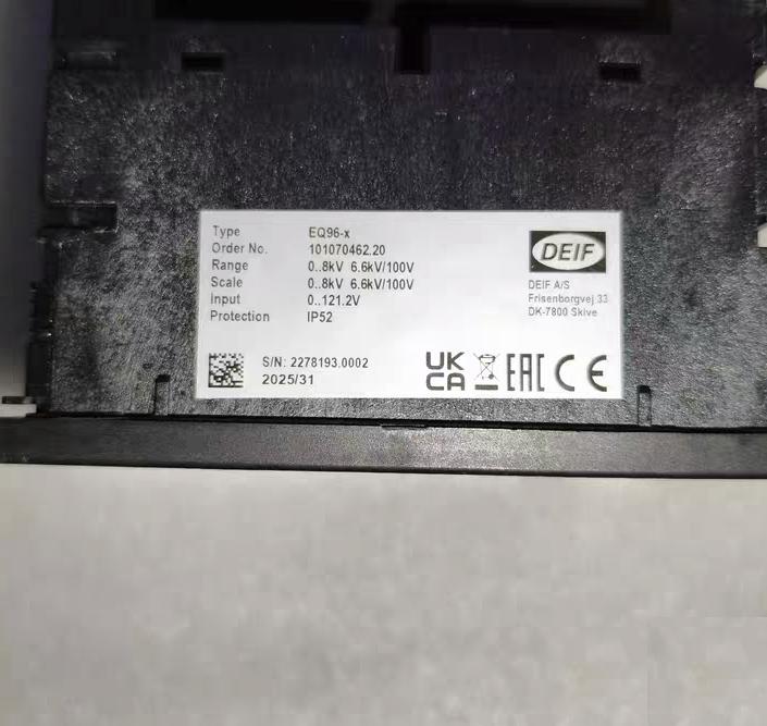 DEIF EQ96-x 0-6 6kV 100V