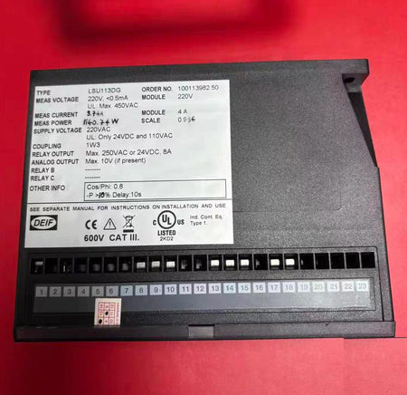 DEIF LSU-113DG 100113982 50 220V