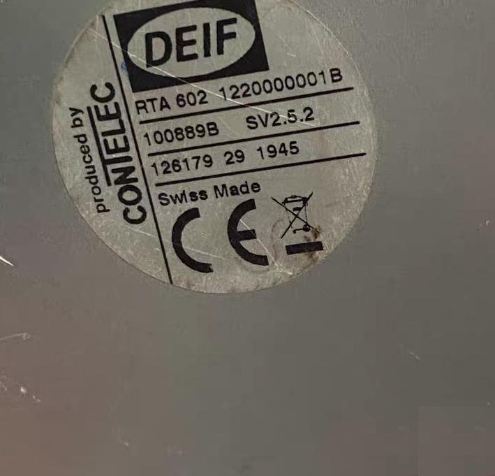DEIF RTA602 RTA602 1220000001B