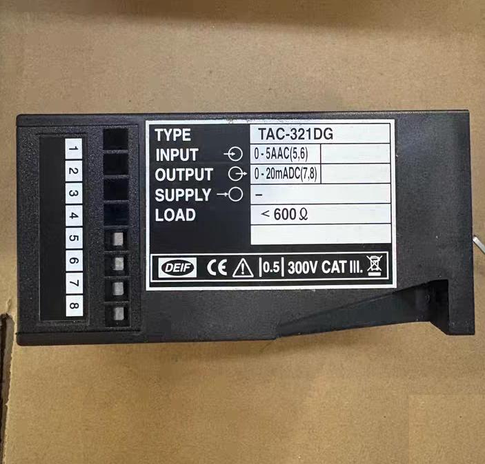 DEIF TAC-321DG 0-5AAC 0-20mADC