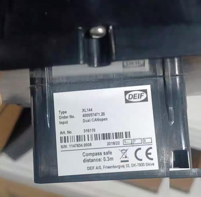 DEIF XL144 0-40bar Dual CANopen