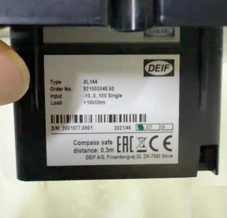 DEIF XL144 921003048 50 -10 0 10V 40