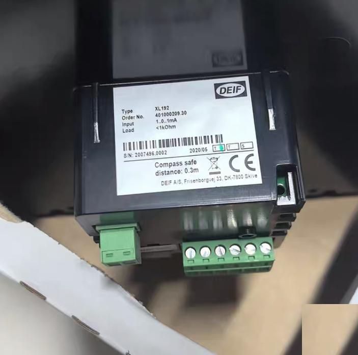 DEIF XL192 -1 0 1mA 0-100 rpm
