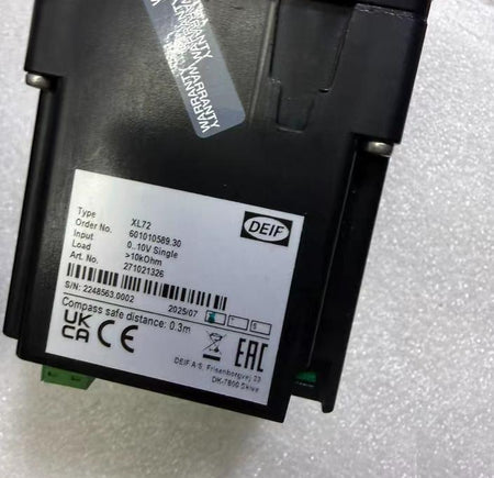 DEIF XL72 601010589 30 -10v 150